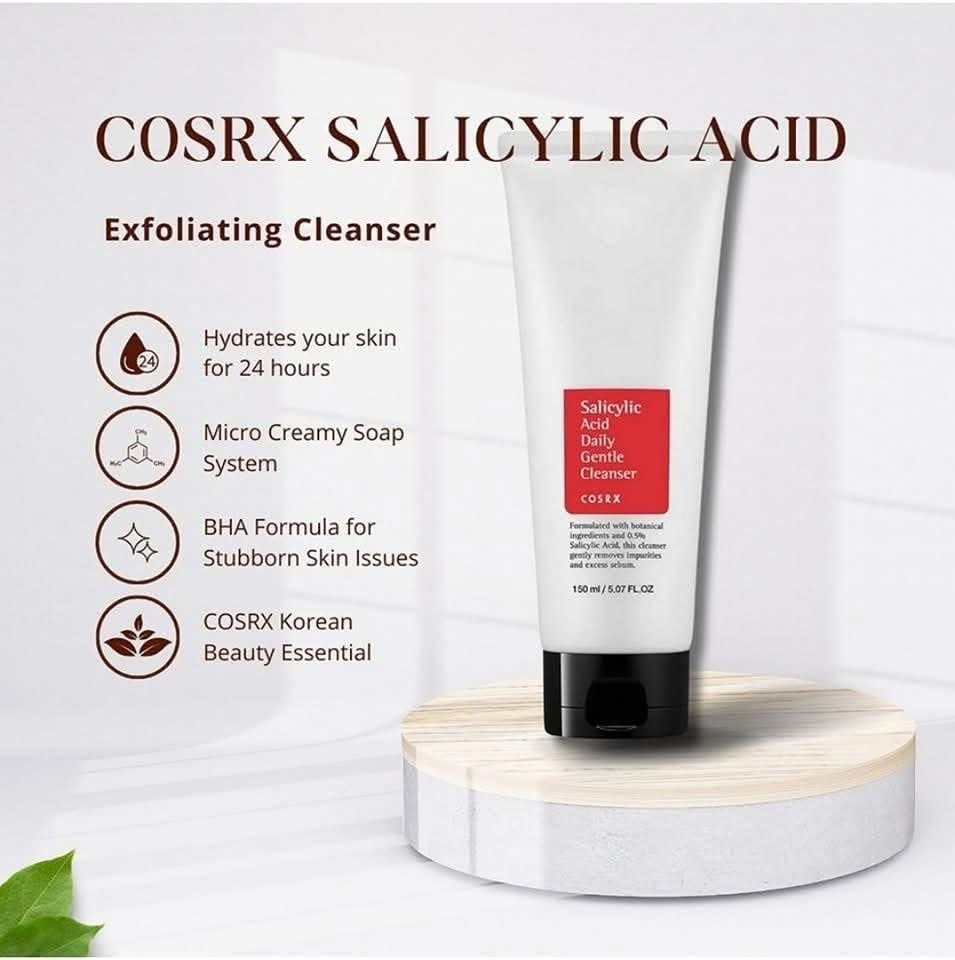 COSRX Salicylic Acid Daily Gentle Cleanser – 150ml