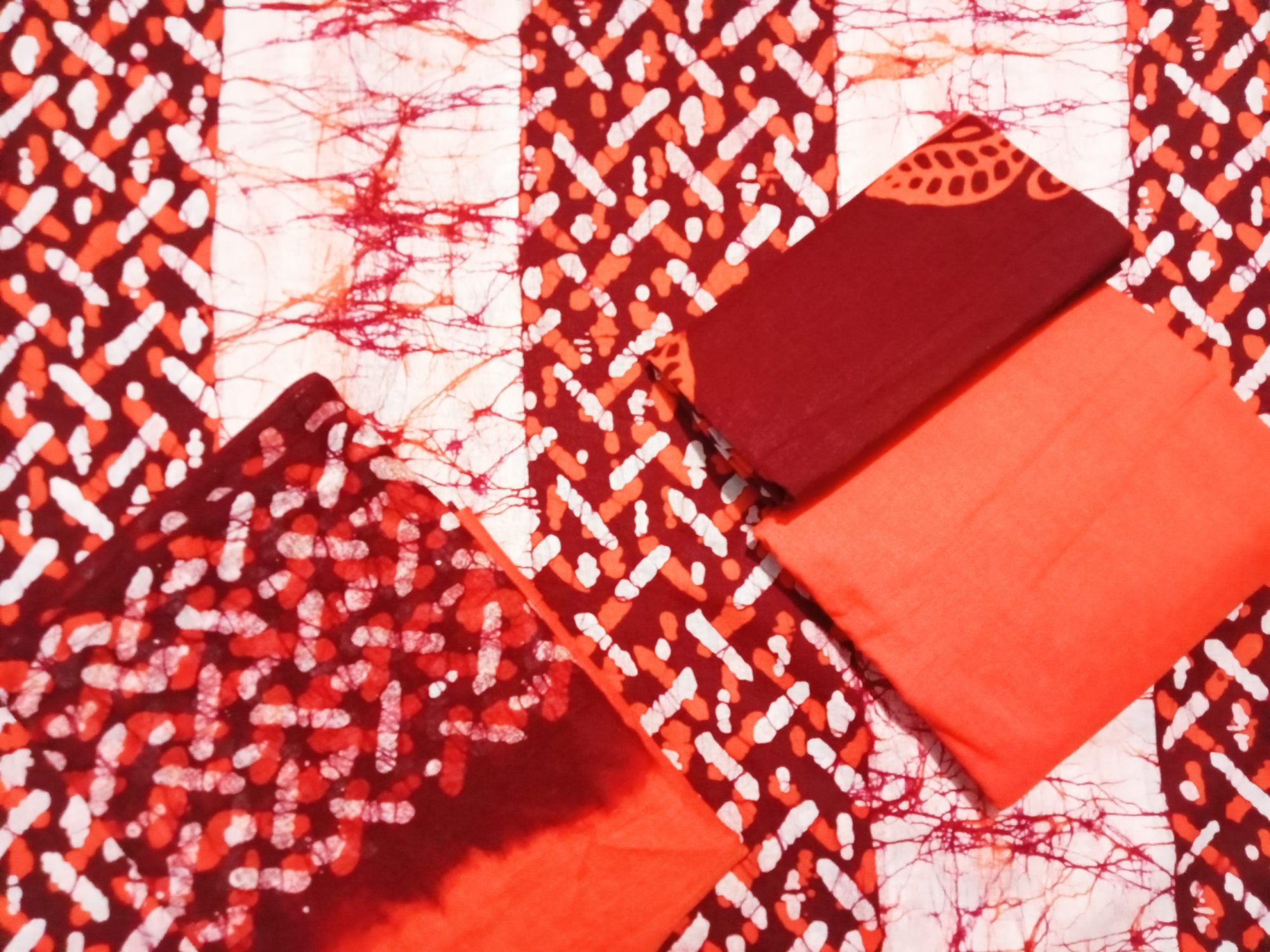 Batik 4 pieces কটন ড্রেস