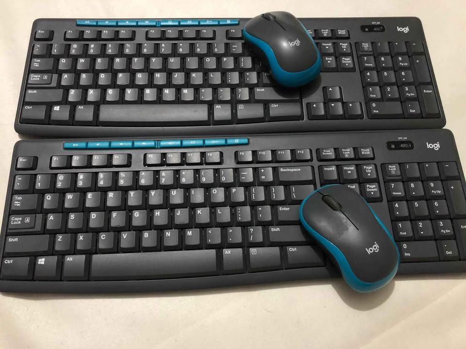 Logitech Comfort MK275 Wireless Combo Keyboard Compact, M170 Wireless Mouse, Multimedia & Shortcut Keys
