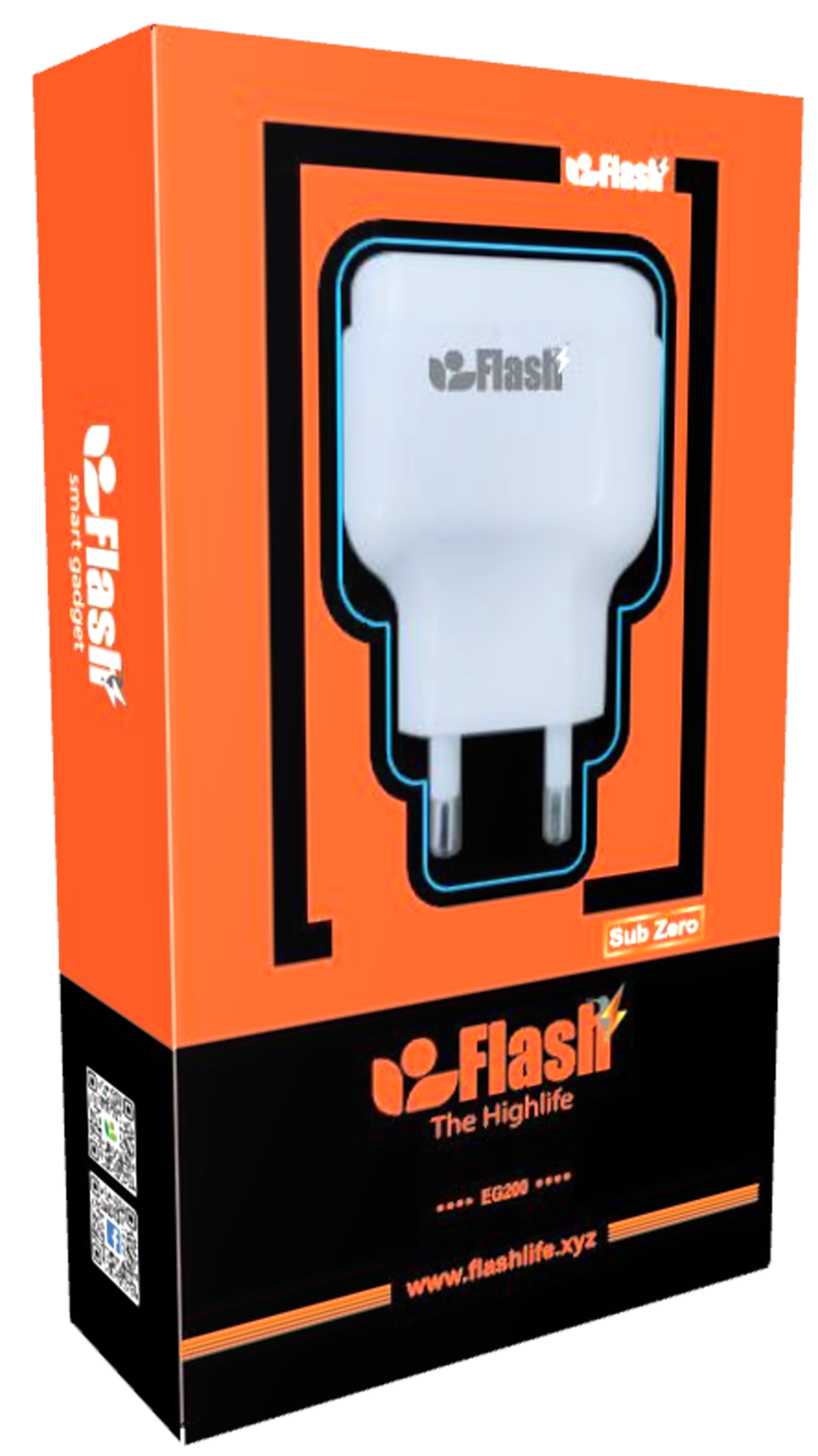 EG200C Sub Zero 14W 2.4A Dual USB Charger (Type-C)