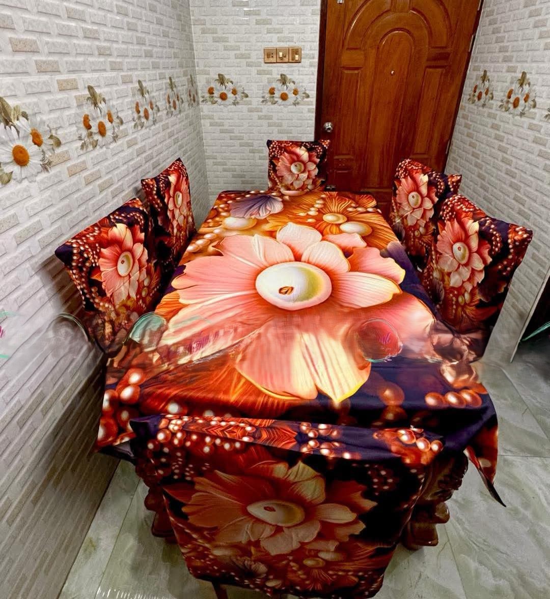 Original 3D Printed Dining Chair Table Cover