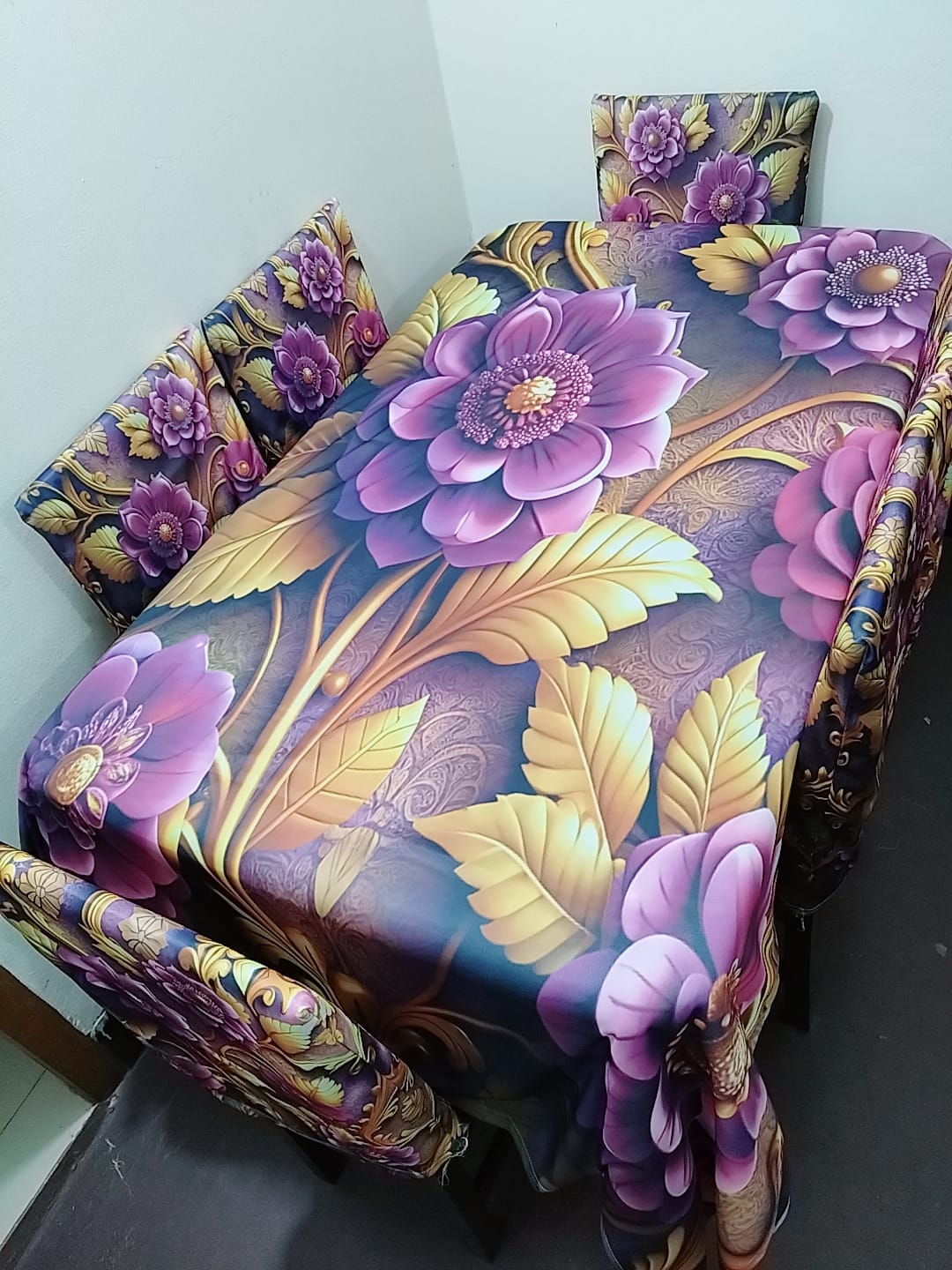 Original 3D Printed Dining Chair Table Cover