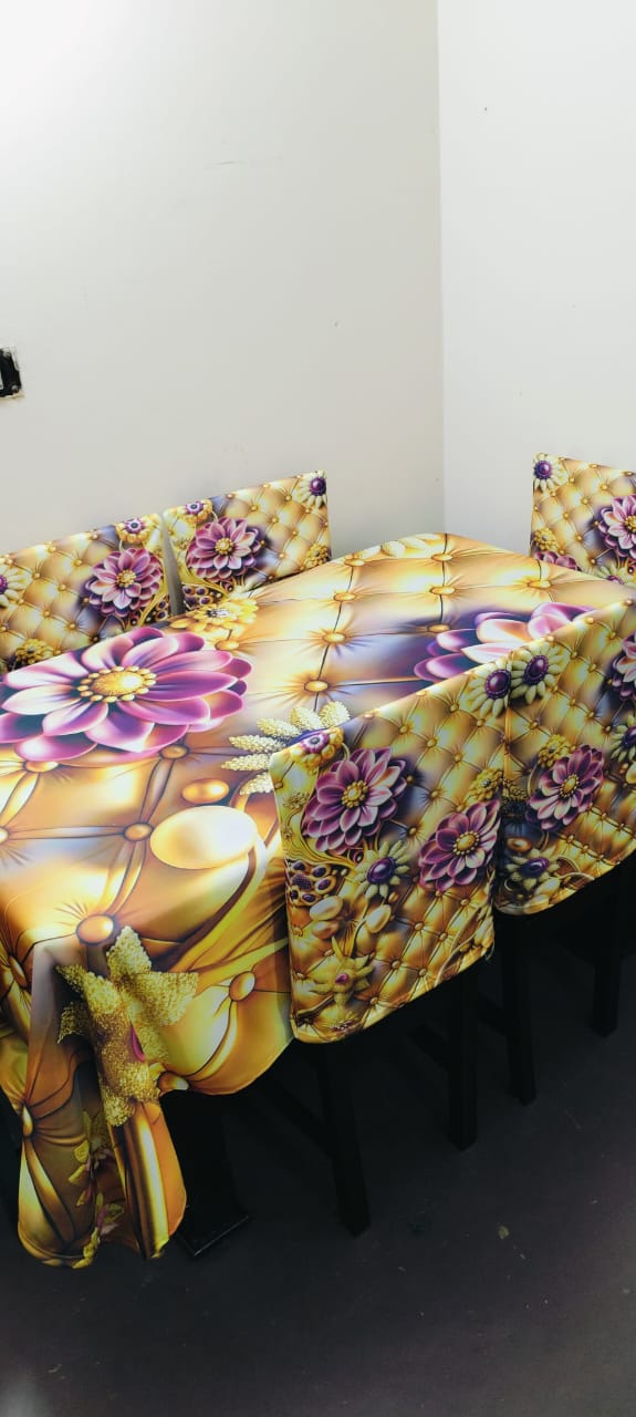 Original 3D Printed Dining Chair Table Cover