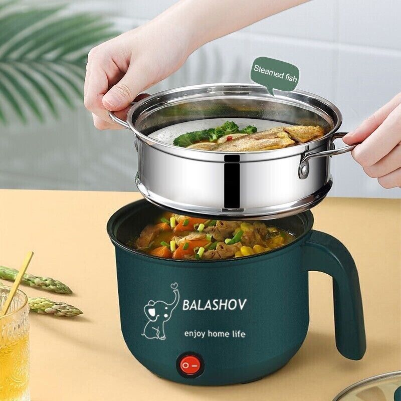 ? 1.8 Lt Multi-Function Electric Steaming Pot – ছোট রান্না, বড় সমাধান! | MNK SHOP