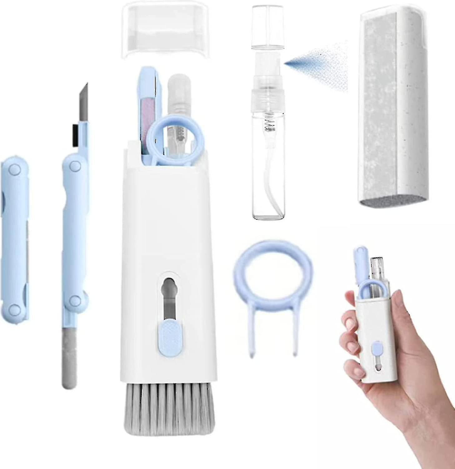 7-in-1 Electronic Keyboard Cleaner Kit – Multi-Function Cleaning Tool for Keyboards, Laptops, and Electronics