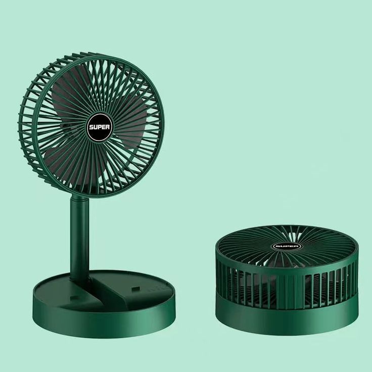 Rechargeable Folding Fan – Portable, Adjustable Speed, USB Powered, Compact & Quiet