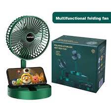 Rechargeable Folding Fan – Portable, Adjustable Speed, USB Powered, Compact & Quiet