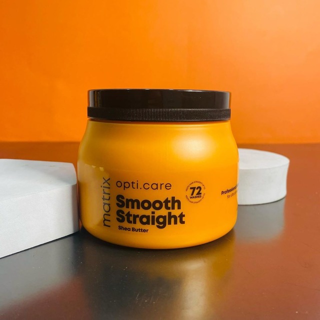 Matrix Opti Care Smooth Straight Hair Masque with Shea Butter