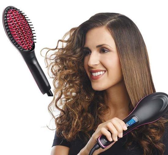 Simply Straight Hair Straightener Brush – Quick & Easy Styling