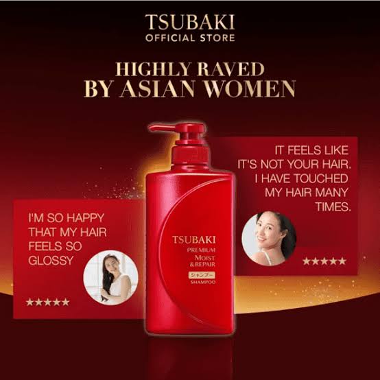 Tsubaki Premium Moist & Repair Shampoo & Conditioner Set (2×490ml)