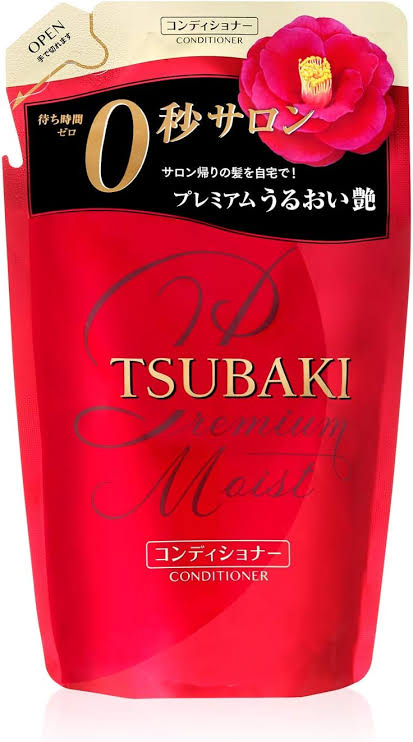 TSUBAKI Premium Moist Shampoo & Conditioner (Refill, 330ml each)