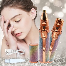 2-in-1 Lady Shaver Flawless Eyebrow Trimmer