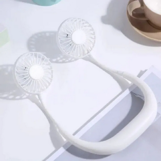 Neck Fan Portable 2000 mAh Rechargeable With USB (Neck Fan / Kitchen Fan / Sports Fan)