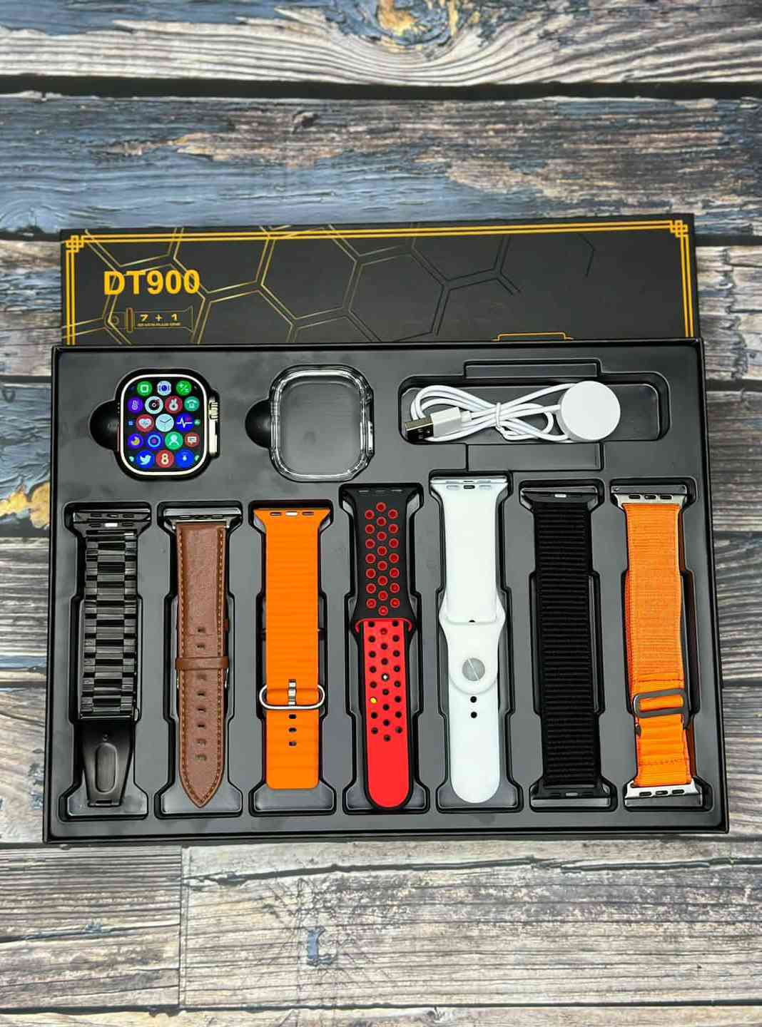 DT900 Ultra Smart +7 Straps?100% Original ✅