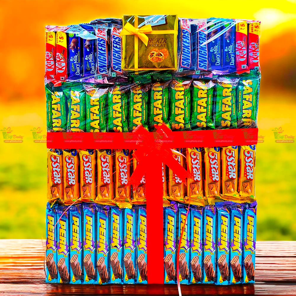 Large E Chocolate Gift Dala