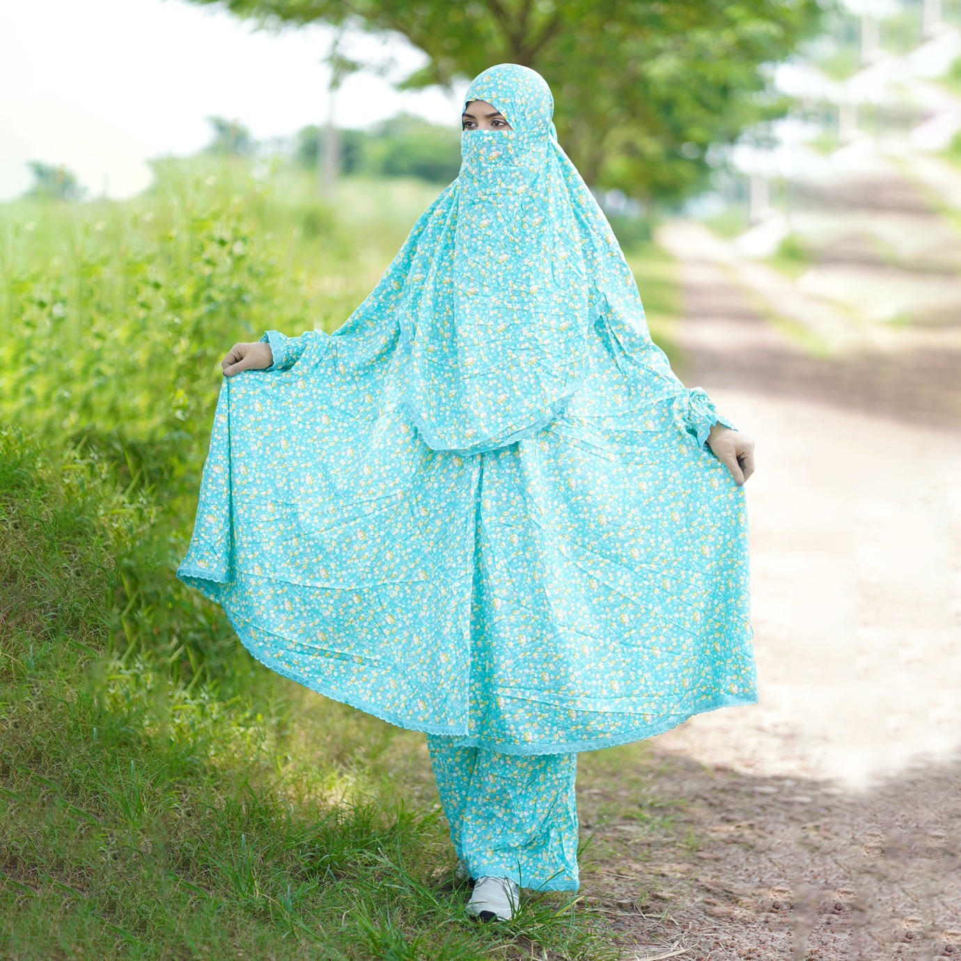 palazzo khimar set code: uhoh