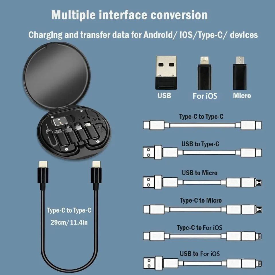 60w Fast Charging Data Cable Set