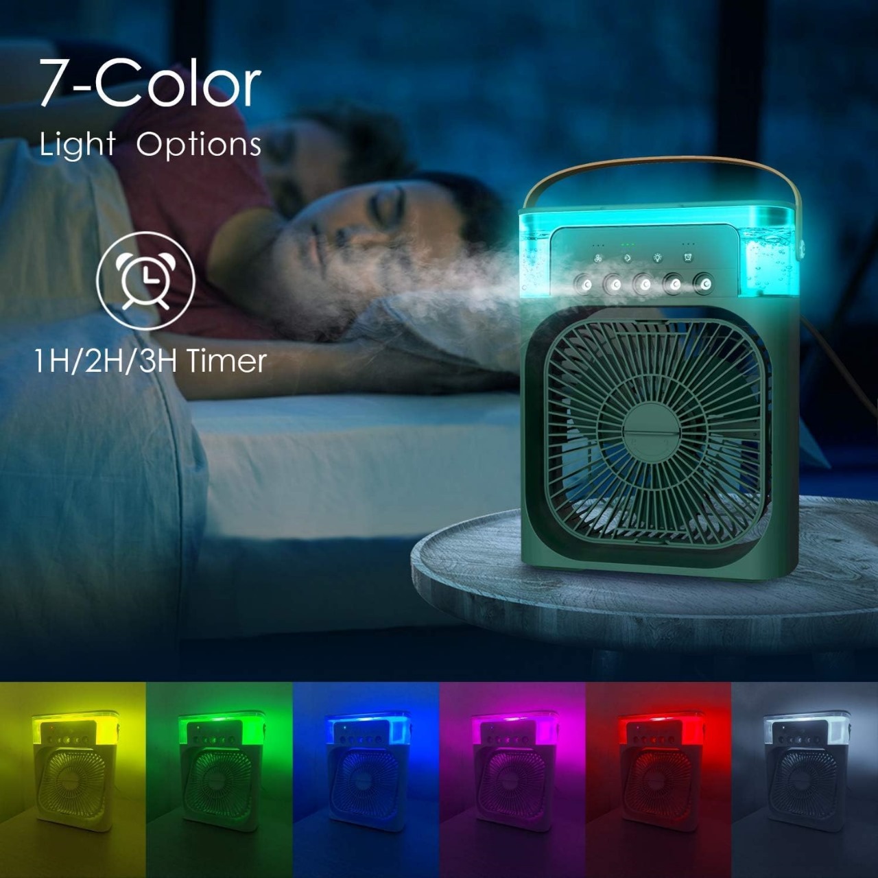 3-in-1 Extonic ET-C702 Air Cooling USB Fan – গরীবের এসি