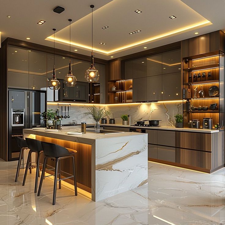 Kitchen 3d view