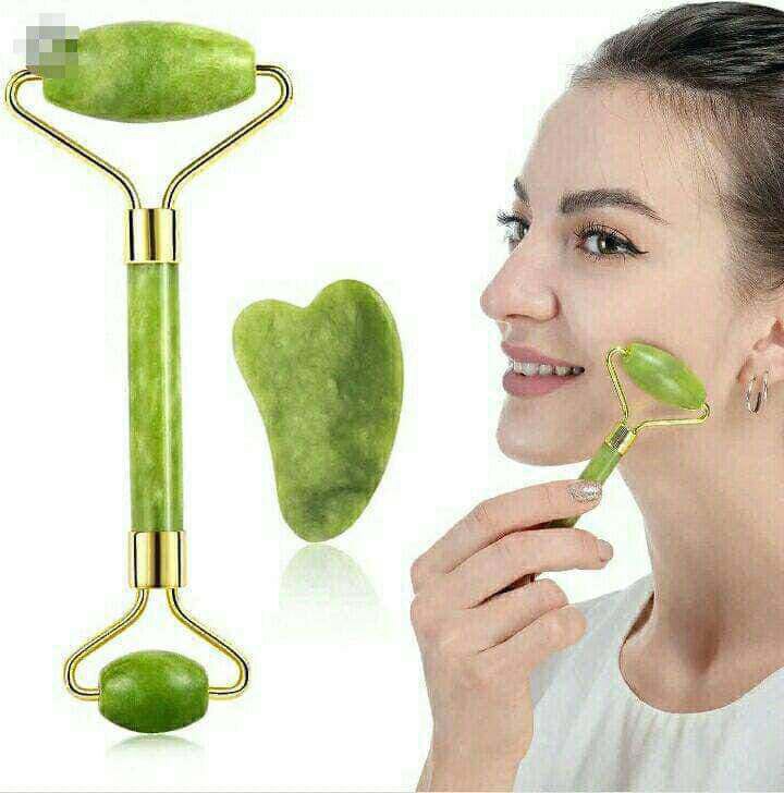 Jade Roller & Gua Sha Set