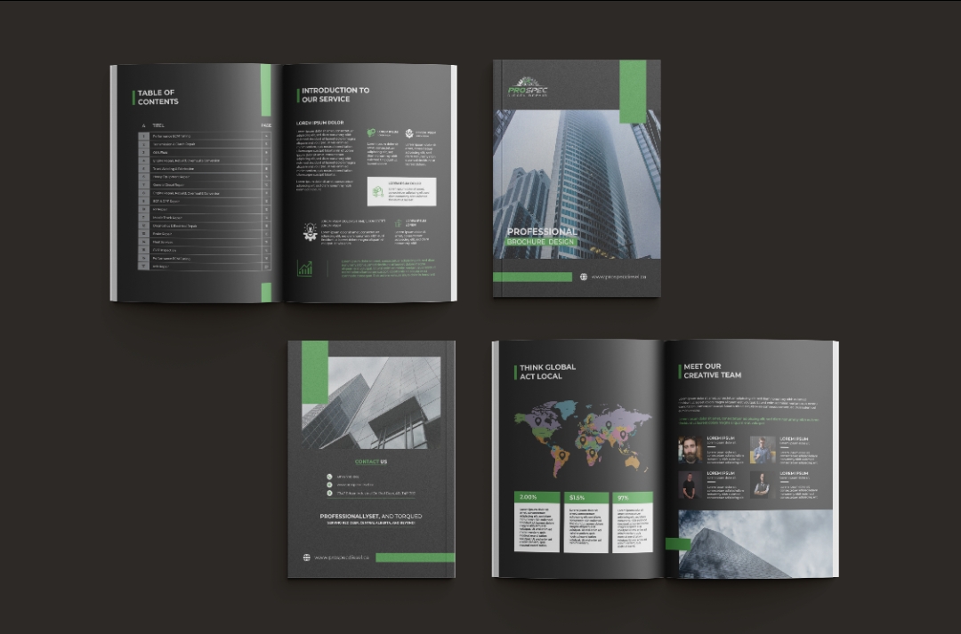 8 Pages Brochure