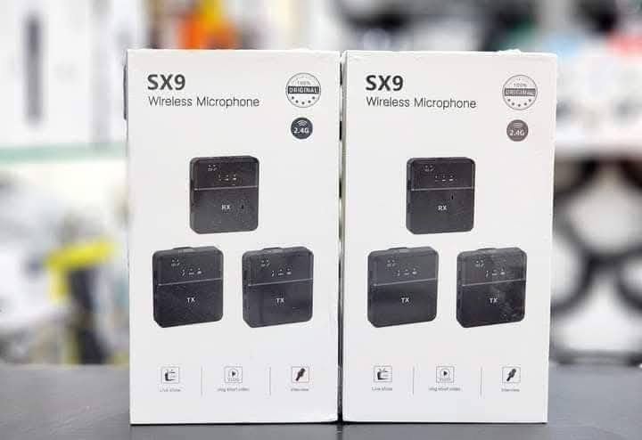 SX9 Dual Wireless Microphone