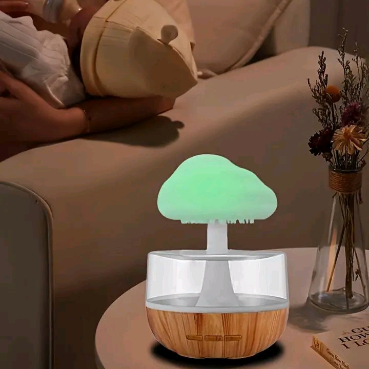 Rain Cloud Humidifier USB Night Light