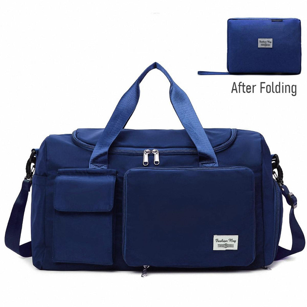 Fashionable Large Capacity Travel & Gym Bag – Blue Code : 9079