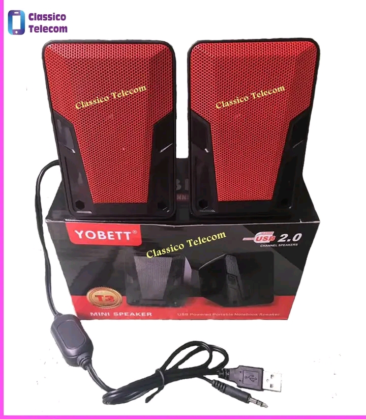 Yobett T3 Multimedia Usb Powered Portable Notebook / Computer Mini Speaker, Usb 2.0 – Bluetooth Speaker – Bluetooth Speaker