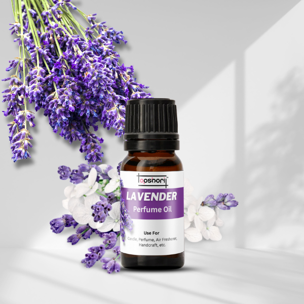 Opshori Lavender Perfume Oil, Use for making Candle, Attor, Perfume, Air Freshener, Handcrafts, etc. 10ml