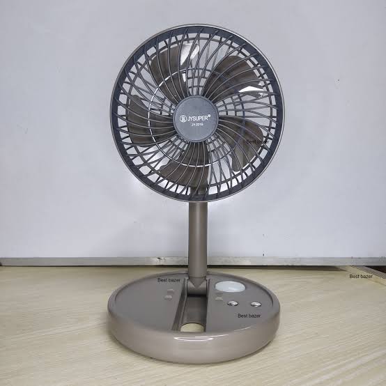 ?? ????_ JY-2215 JYSUPER Professional Rechargeable Fan With LED Light