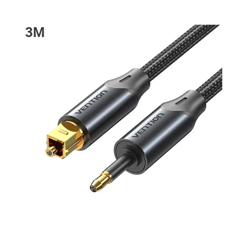 Vention BKCBI Toslink to Mini Toslink Optical Audio Cable - 3M