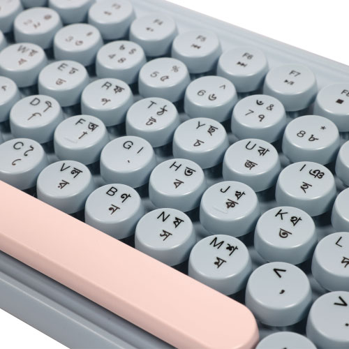 XTREME K898W WIRELESS BANGLA 84 KEYS INCL. 12FN MULTI COLOR KEYBOARD