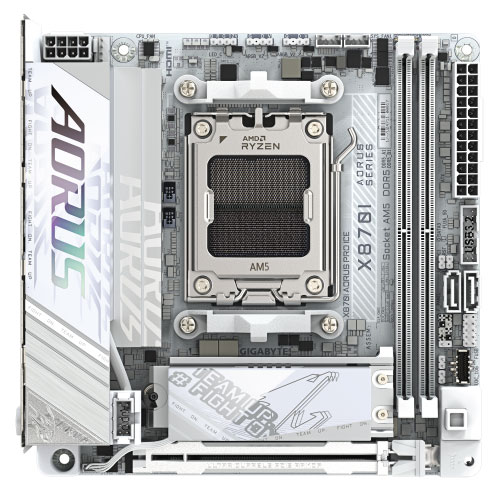 GIGABYTE AMD X870I AORUS PRO ICE Motherboard