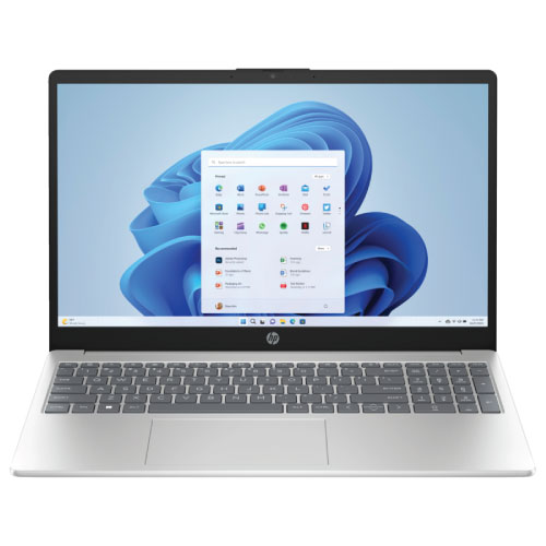 HP 15-fd0283TU Intel Core i5 13th Gen 1334U 16GB RAM 512GB SSD 15.6 Inch FHD Uslim Silver Laptop