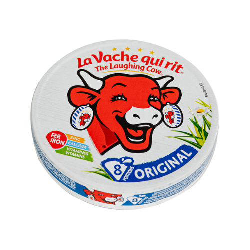 La Vache Qui Rit (The Laughing Cow) Spreadable Cheese 8 Portions 112g
