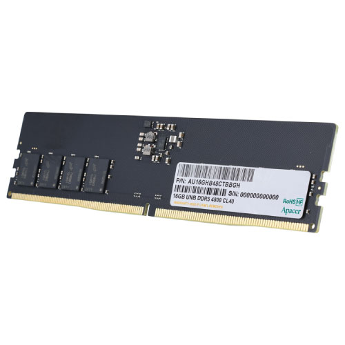 Apacer 8GB DDR5 5600Mhz Desktop RAM (FL.08G2C.RKH)