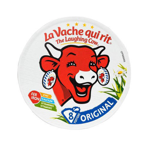 La Vache Qui Rit (The Laughing Cow) Spreadable Cheese 8 Portions 112g