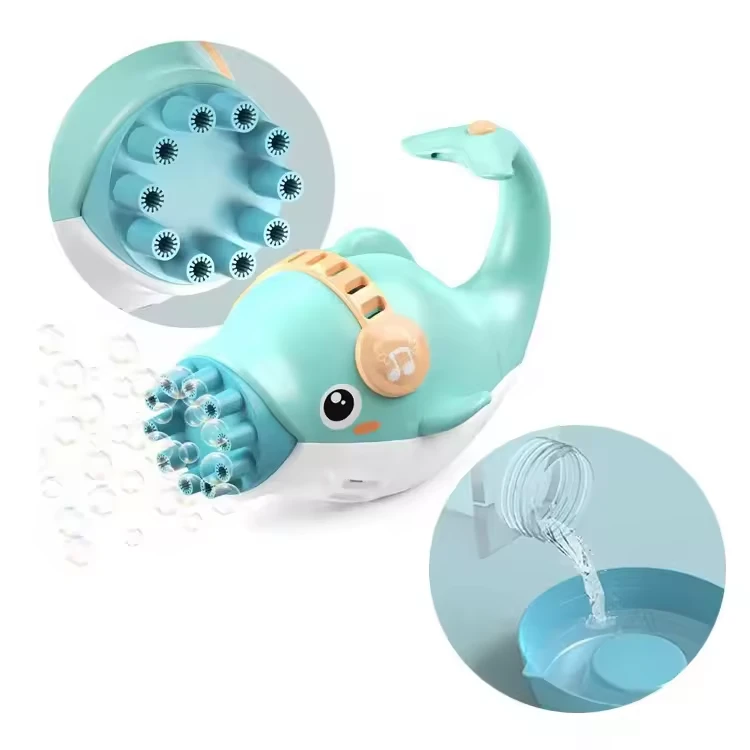CUTE DOLPHIN BUBBLE MACHINE.