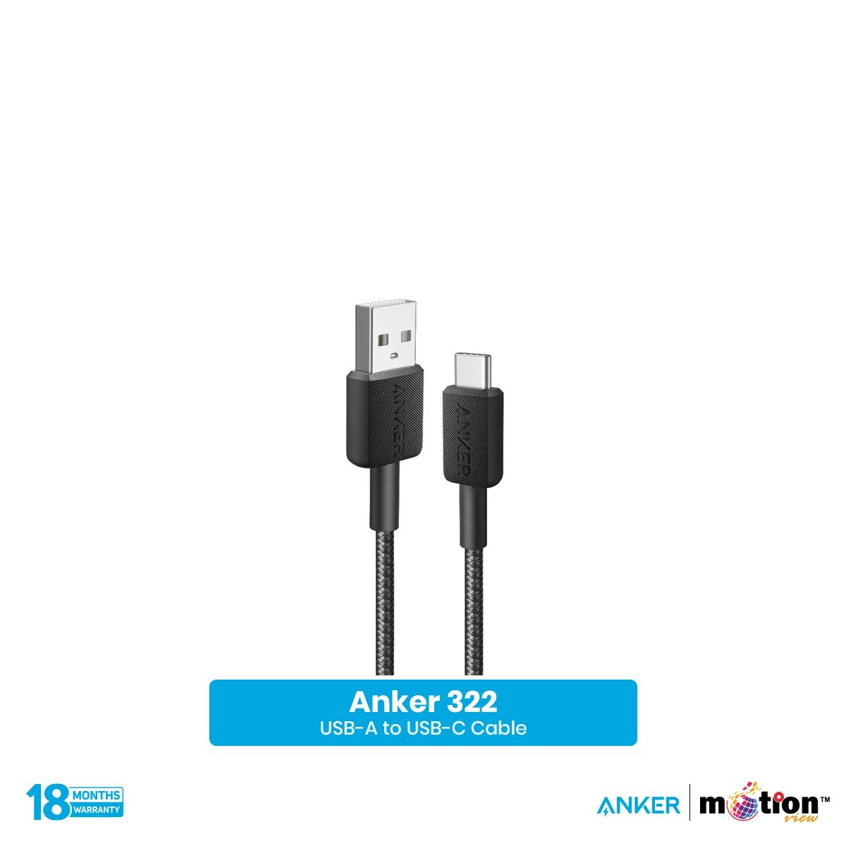 Anker 322 USB-A to USB-C Cable