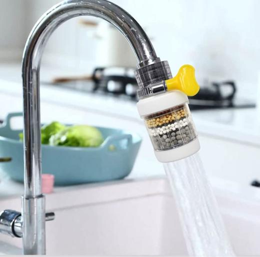 Fankiway Universal Interface Activated Carbon Faucet Water Filters Six Layer Water Filter Kitchen Gadgets