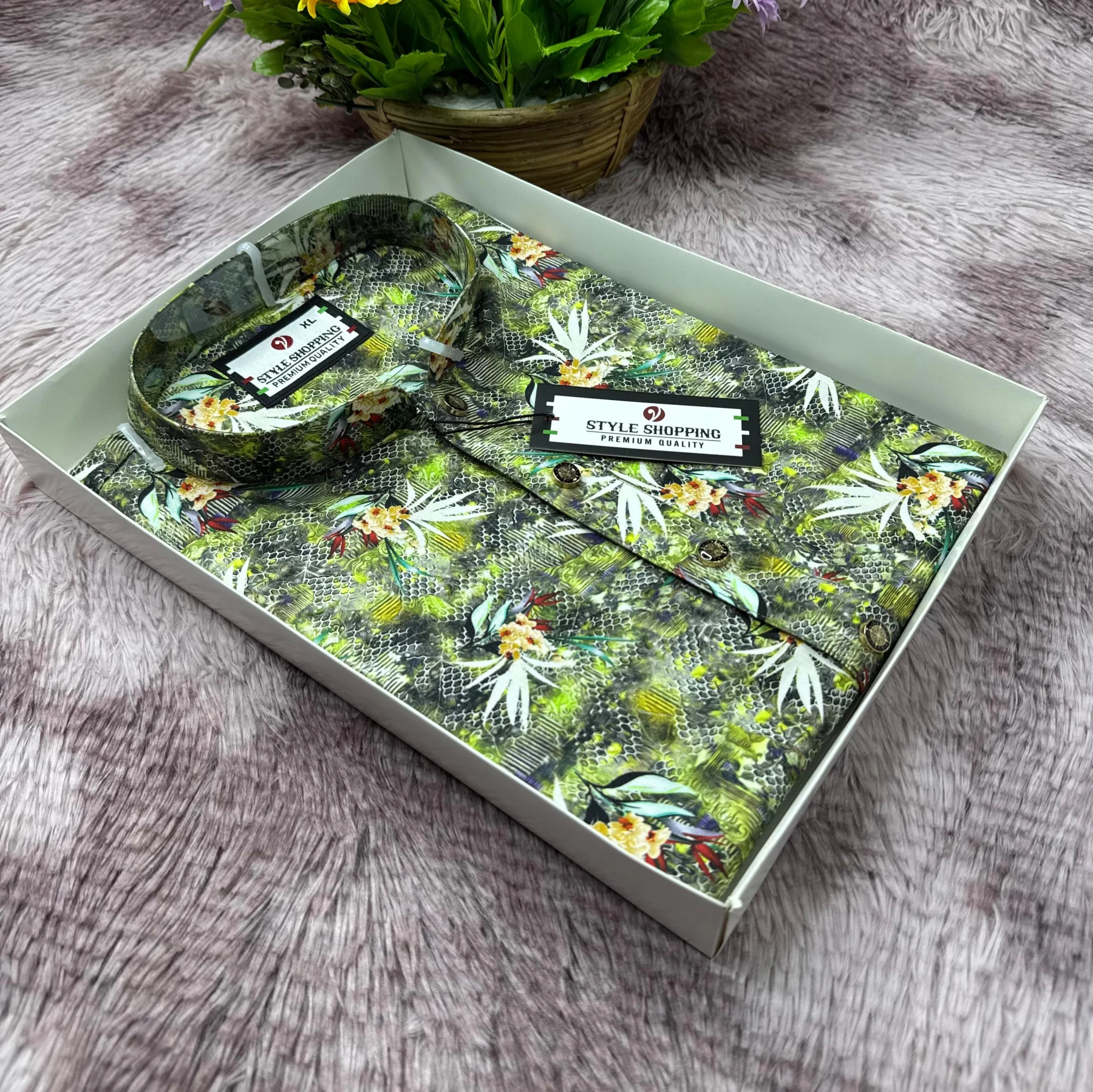 Eid Collection 2026 Digital Print Punjabi (Green)