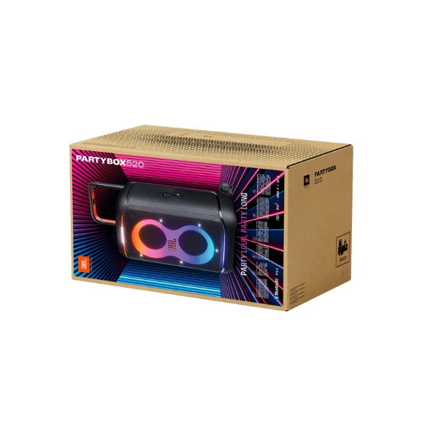JBL PartyBox 520 Portable Bluetooth Speaker