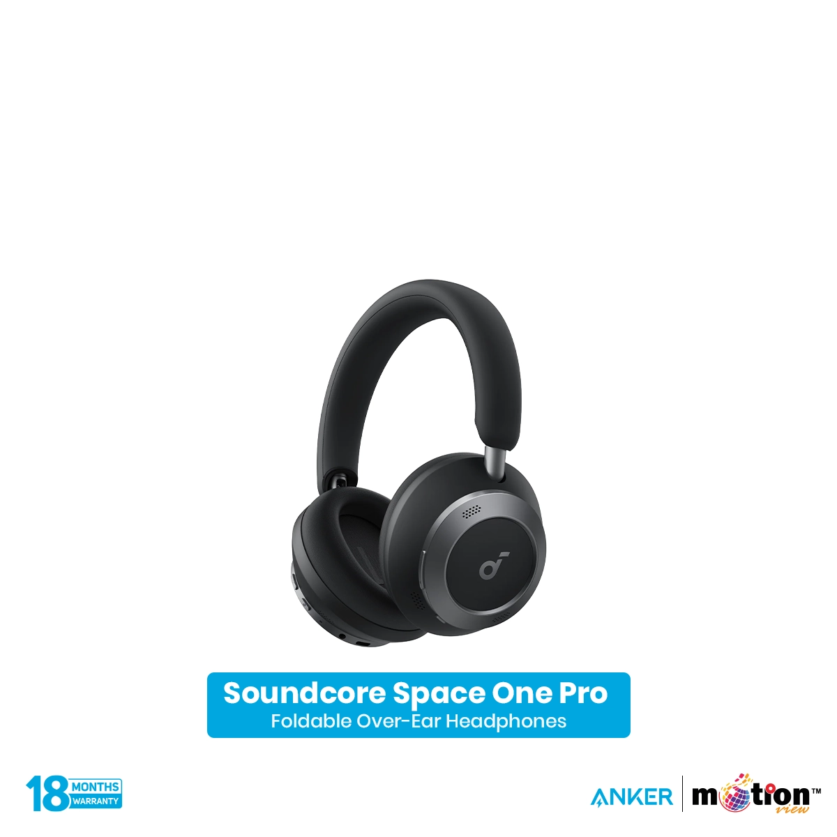 Anker Soundcore Space One Pro Foldable Over-Ear Headphones