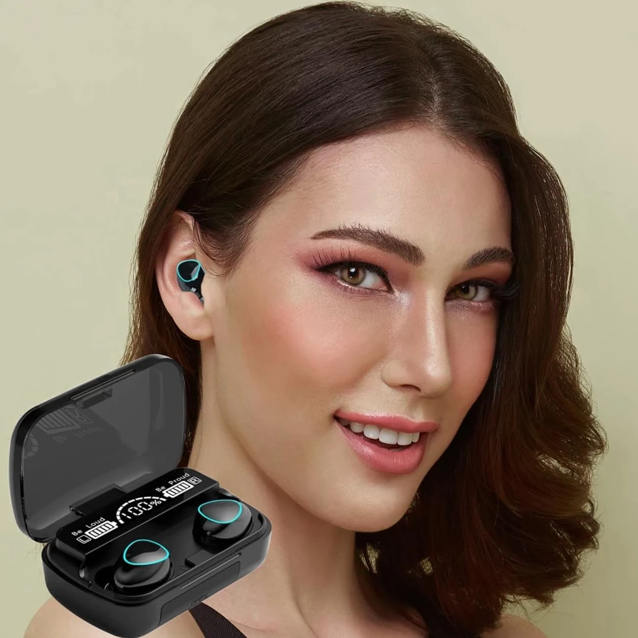 M10 Wireless Earbuds Bluetooth V5.1 TWS