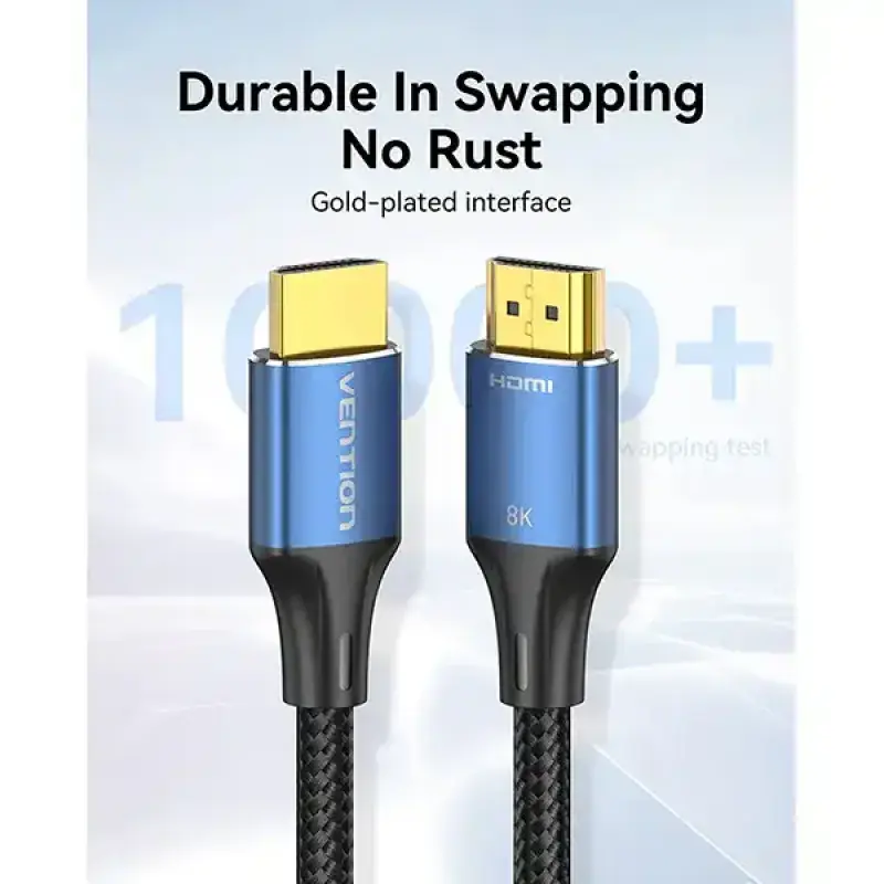 Vention ALGLI 8K HDMI-A Male to Male HD Cable - 3M