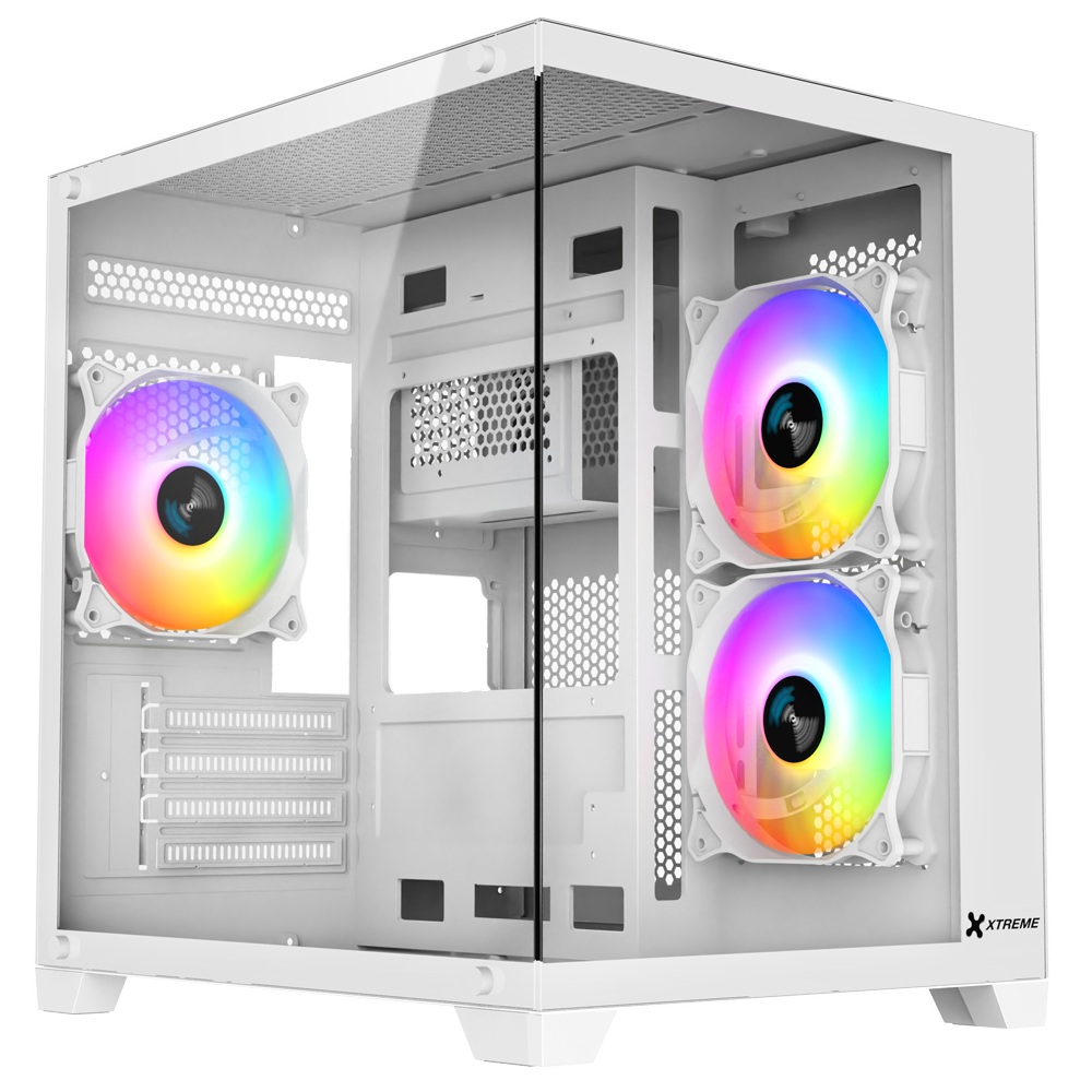 Xtreme S270W ARGB Mid Tower Casing With 3 ARGB Fan