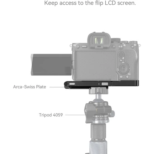 SmallRig 3984 Foldable L-Bracket – Quick Release Camera Mount