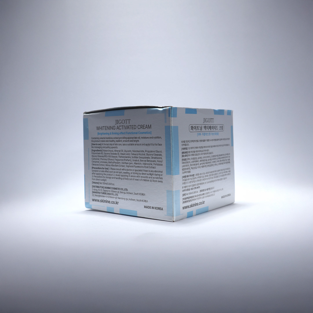 JIGOTT Whitening Activated Cream 100 ml