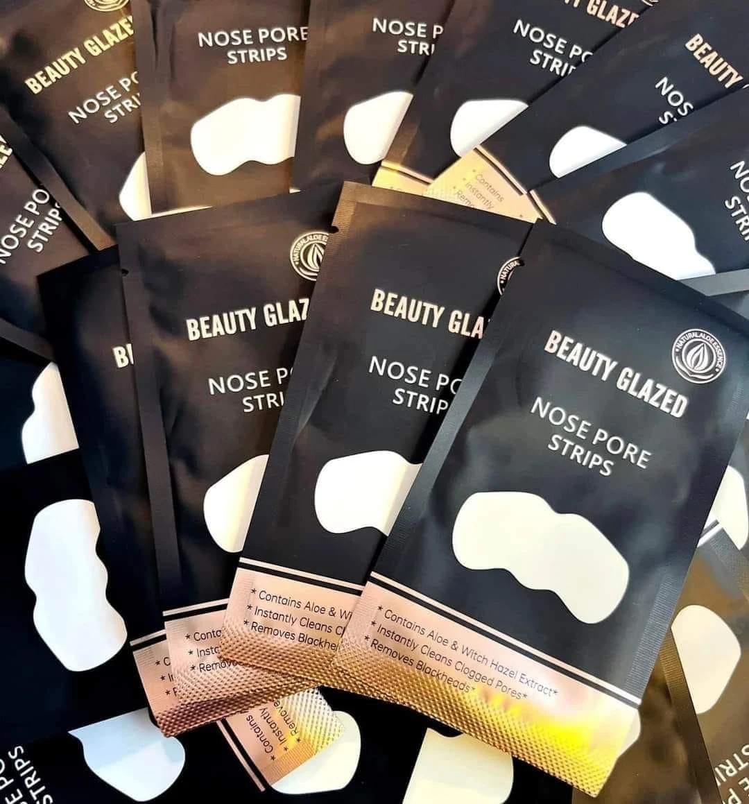 Beauty Glazed Nose Pore Strips Blackhead Remover 3gm - 5pcs